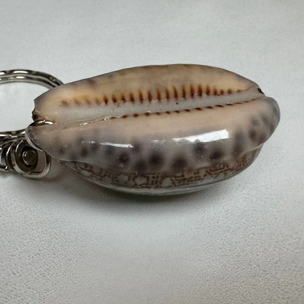 Emerald Isle Seashell‎ Starfish Keychain Souvenir Sand